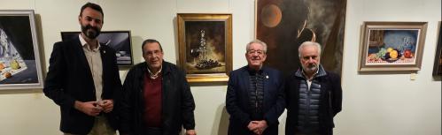 Romera junto a concejales del Ayuntamiento