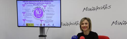 Presentación actos 25N en Manzanares