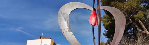 Inauguración del monumento en honor a los donantes de sangre