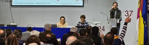 Momento de la subasta celebrada en el recinto de Fercam