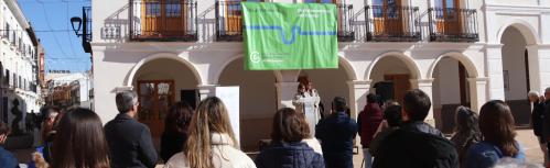 Lectura del manifiesto en la plaza de la Constitución