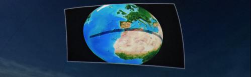 Proyección 360 en el planetario de Astroinmersión