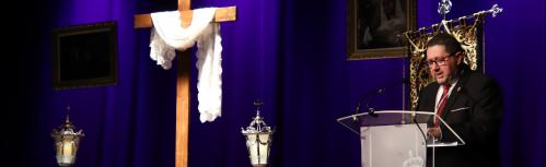 Imagen de archivo. Exaltación cofrade Hermandad Santo Entierro 2026