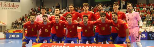 Selección Española de fútbol sala en Manzanares