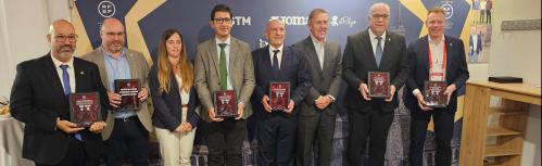 Presencia institucional en el España-Finlandia celebrado en el pabellón 'Manzanares Arena'