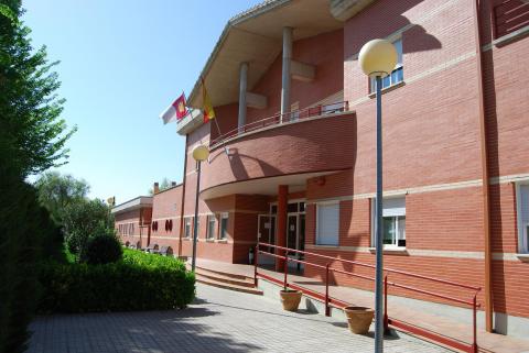 Exterior de la residencia Los Jardines