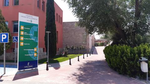 Exterior del hospital de Manzanares