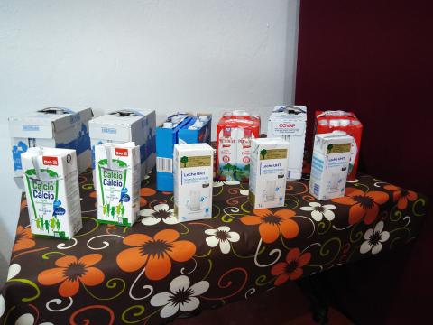 Imagen de algunos productos de la recogida