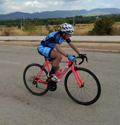 Nueva competición en Lliria para la ciclista Cristina Camacho