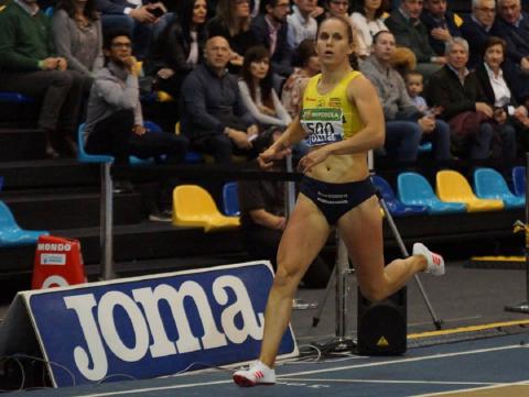 Sonia Molina-Prados en una competición
