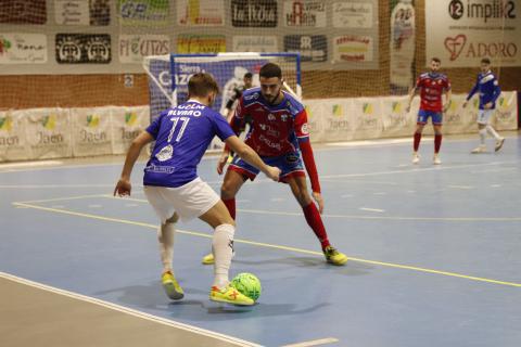 Software DELSOL Mengíbar-Manzanares FS Quesos El Hidalgo (Fotografía del Atlético Mengíbar)
