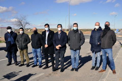Obras carretera La Solana Herrera de la Mancha