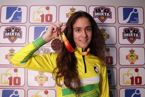 Aitana Parra, bronce en los 600 metros del campeonato de España de pista cubierta 2022
