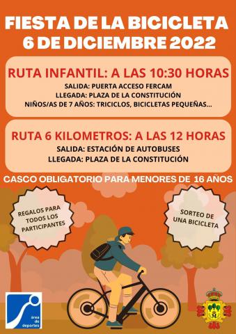 Cartel de la Fiesta de la Bicicleta 2022