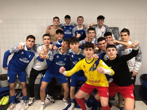El Talleres Arroyo Manzanares FS celebra la victoria frente al Hiper Cash GH Infantes FS
