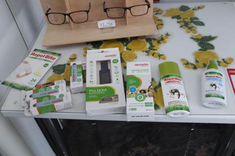 Productos repelentes de mosquitos