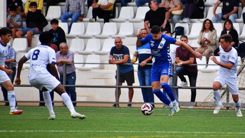 Manzanares CF-Sánchez Mellado CD Valdepeñas (Fotografía: Ana M. Calle)