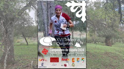 Cartel del campeonato de España de orientación 2024