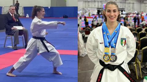 Marina Maeso en el WKA World Championships 2024