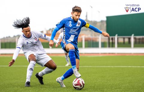 Sánchez Mellado CD EFB Valdepeñas-Manzanares CF (Fotografía: CD Valdepeñas)