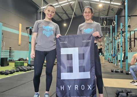 María José Sánchez y Rosalía Bellón ganan la Hyrox Málaga 2024