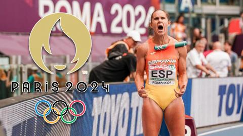 Sonia Molina estará en los JJ.OO. de París 2024 (Imagen: RFEA)