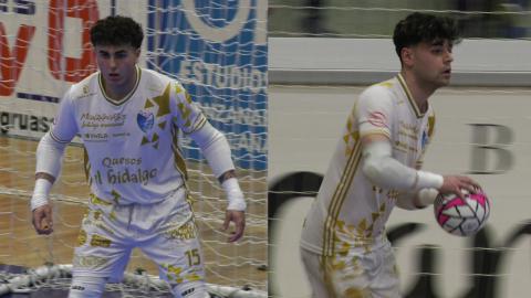 Iker y Samu (Quesos El Hidalgo Manzanares FS)