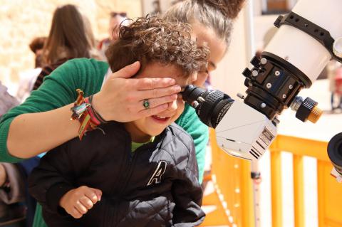 Observación eclipse parcial sol