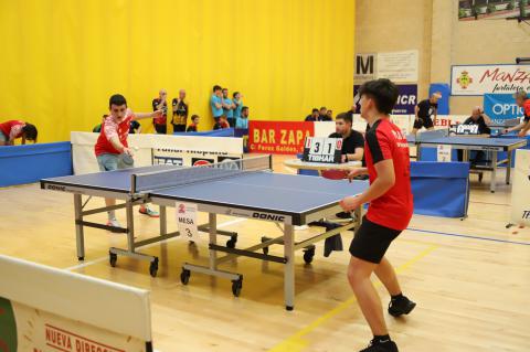 Fase de ascenso a la 2ª división nacional de tenis de mesa en Manzanares