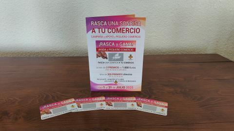 Campaña 'Rasca una sonrisa a tu comercio' (verano de 2025)