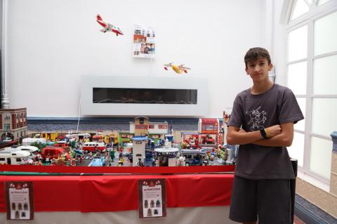 Exposición de Playmobil en el museo PlomHist