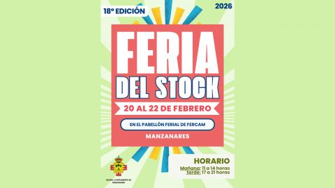 Cartel de la 18ª Feria del Stock