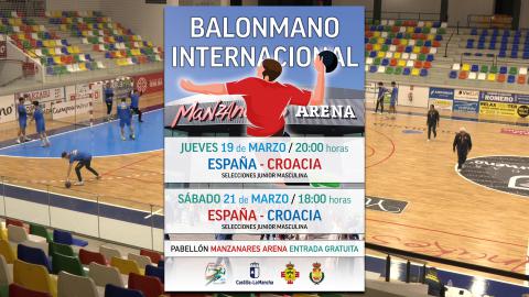 Balonmano internacional en Manzanares