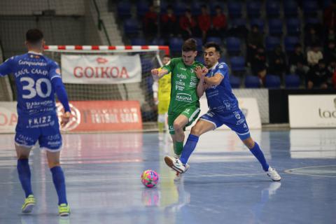 CA Osasuna Magna-Quesos El Hidalgo Manzanares FS (Fotografía: CD Xota)
