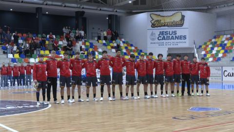 España-Croacia júnior masculina en Manzanares