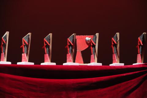 Trofeos de la Muestra de Teatro Amateur de Manzanares