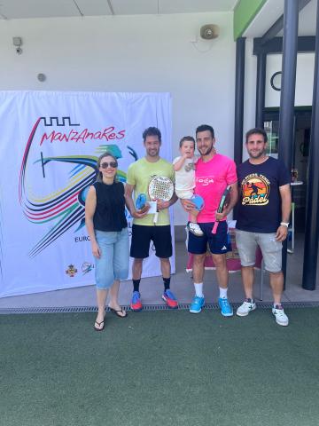 Carlos Puche y Luis del Moral, campeones del torneo de pádel 'Manzanares Villa Europea del Deporte 2026'