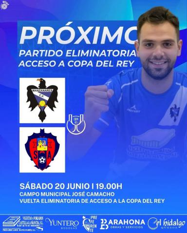 Cartel del Manzanares CF - Emers-Sporting de Alcázar CF