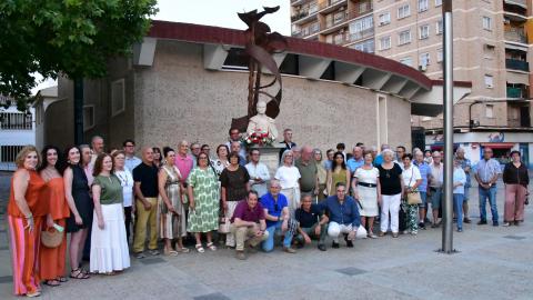 La peña taurina recuerda a Ignacio Sánchez Mejías en el 92º aniversario de su fatídica cogida en Manzanares