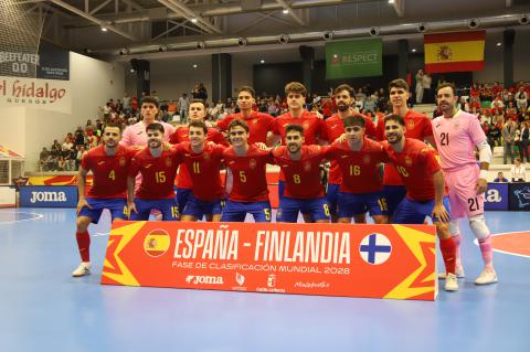 Selección Española de fútbol sala en Manzanares