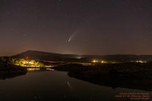 Cometa Neowise (Fotografía de Fernando Mejido)