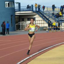 Aitana Parra en la prueba federada de marcas