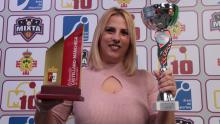 Pilar Peralta, campeona de Castilla-La Mancha de tiro con arco en sala 2023