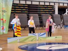 Maripepa Rodríguez en el campeonato de España para deportistas con discapacidad 2024