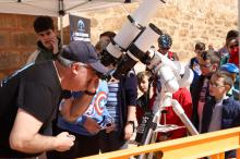 Observación eclipse parcial sol