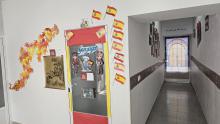 Decoraciones temáticas en el centro