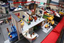 Exposición de Playmobil en el museo PlomHist