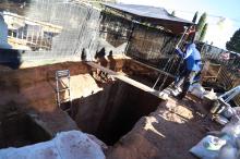 Últimas exhumaciones en el cementerio de Manzanares