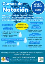 Cursos de natación 2026