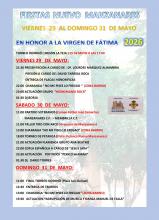 Programa de actos de las fiestas